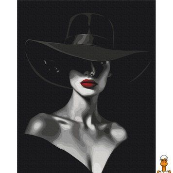 Мамалюк - Картина за номерами Контрасти Елегантності BS53936 40x50 см Brushme Brushme RT2-BS53936