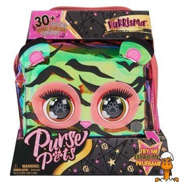 Мамалюк - Интерактивная сумочка Purse Pets Тигр (SM26700/8736) Purse Pets A4-SM26700-8736
