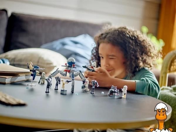 Мамалюк - Конструктор LEGO Star Wars Клоны-пехотинцы и Боевой дроид боевой набор 215 деталей (75372) LEGO A4-75372