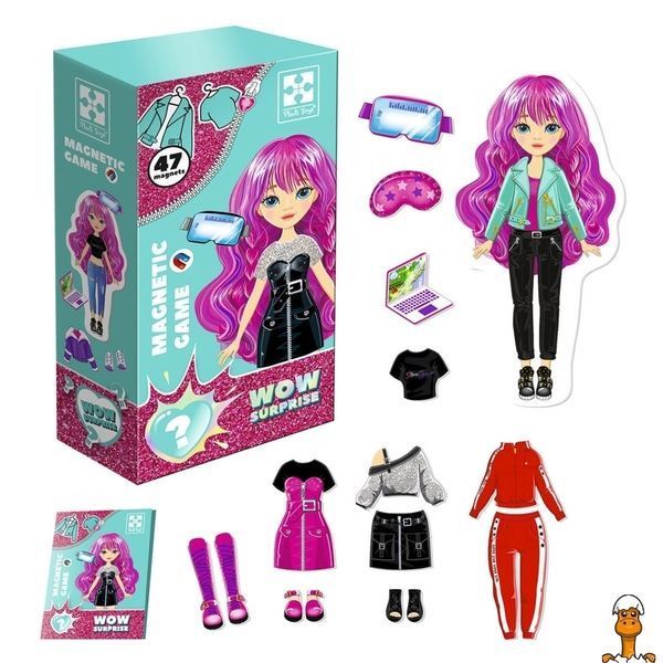 Мамалюк - Настольная игра магнитная одевалка Vladi Toys Vladi Toys RT2-VT3210-14