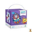 Мамалюк - Дитячий пазл Транспорт 2-4 елементи DoDo Toys DoDo Toys RT2-300154