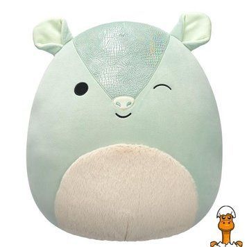Мамалюк - М'яка іграшка Squishmallows Броненосець Арілла 40 см (SQCR07048) Squishmallows A4-SQCR07048