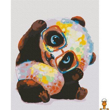 Мамалюк - Картина по номерам Радужная панда 40х50 см Brushme Brushme RT2-BS52172