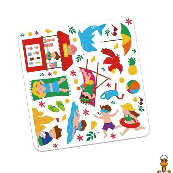 Мамалюк - Творческий набор Пляж 13 наклеек Vladi Toys Vladi Toys RT2-VT4206-51