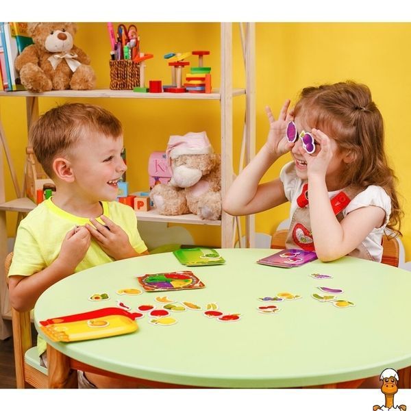 Мамалюк - Настільна гра сортер навчальна Смачний урожай Vladi Toys Vladi Toys RT2-VT1804-41