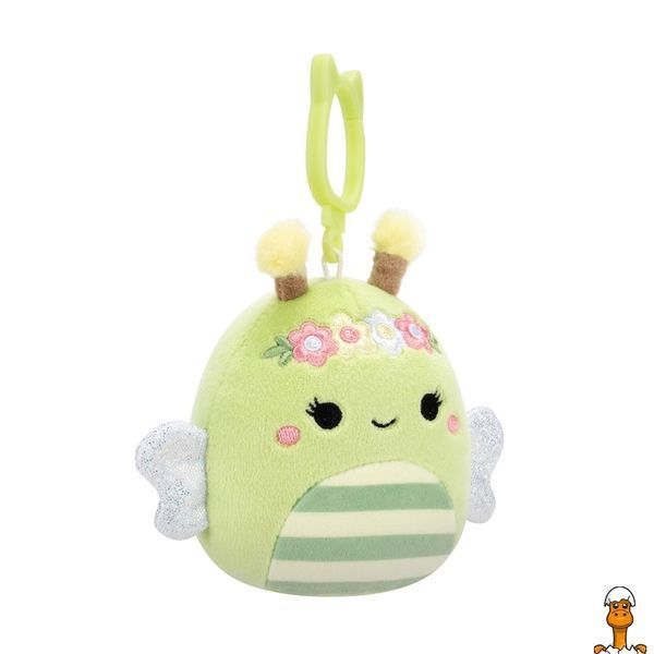Мамалюк - М'яка іграшка на кліпсі Бджілка Сібіл 9 см Squishmallows Squishmallows RT2-SQCP00460
