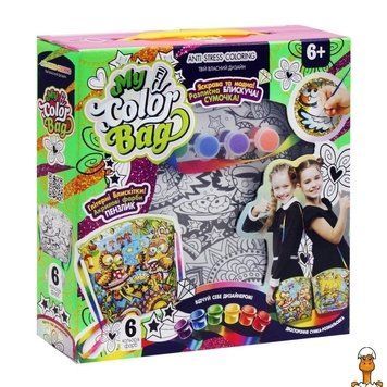 Мамалюк - Комплект для творчості розмальовка сумки Сови Danko Toys Danko Toys RT2-MCOB-01-04U