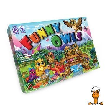 Мамалюк - Настільна гра Сови для дітей Danko Toys Danko Toys RT2-DTG98