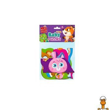 Мамалюк - Пазлы макси Малыш Сможет Лесные звери Vladi&nbsp;toys Vladi Toys RT2-VT1722-22