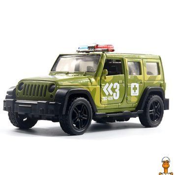 Мамалюк - Модель іграшкового автомобіля Navy Army 1:32 зелений АвтоПром автопром RT2-AP74124-GREEN