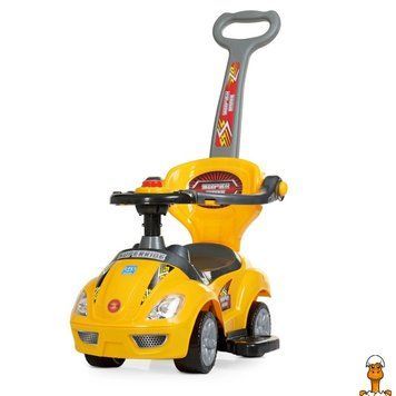 Мамалюк - Каталка-толокар Bambi M 4205-6 Желтый Bambi RT2-M-4205-6