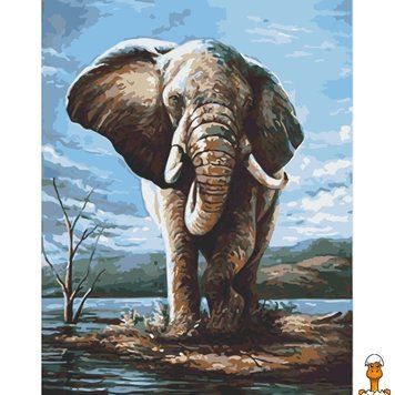 Мамалюк - Картина за номерами Могутня постать 40х50 см Art Craft Art Craft RT2-11502-AC