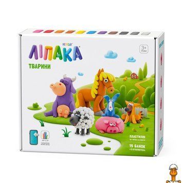 Мамалюк - Набор самозатвердевающего пластилина Домашние животные Lipaka Lipaka RT2-15012-UA01