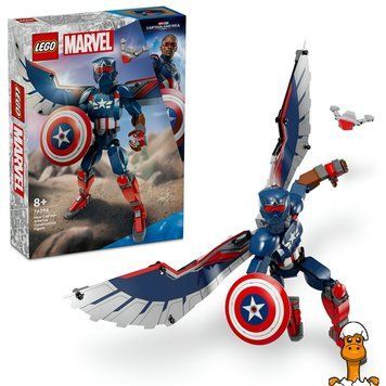 Мамалюк - Конструктор LEGO Super Heroes Фігурка Нового Капітана Америка для складання 359 деталей (76296) LEGO A4-76296