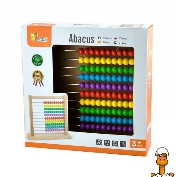 Мамалюк - Дерев'яна рахівниця Viga Toys (50493) Viga Toys A4-50493