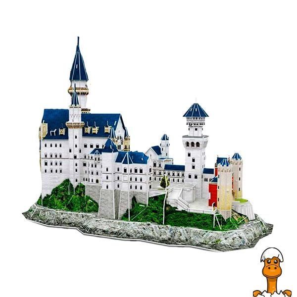 Мамалюк - 3D пазл CubicFun National Geographic Замок Нойшванштайн (DS0990h) Cubic Fun Cubic Fun A4-DS0990H