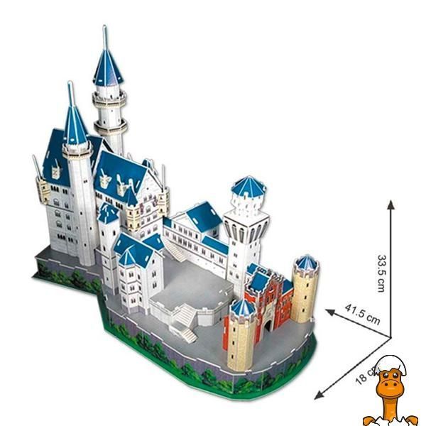 Мамалюк - 3D пазл CubicFun National Geographic Замок Нойшванштайн (DS0990h) Cubic Fun Cubic Fun A4-DS0990H