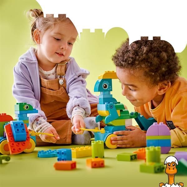 Мамалюк - Конструктор LEGO DUPLO Town Динозавры на колесах 3 в 1 108 деталей (10451) LEGO A4-10451