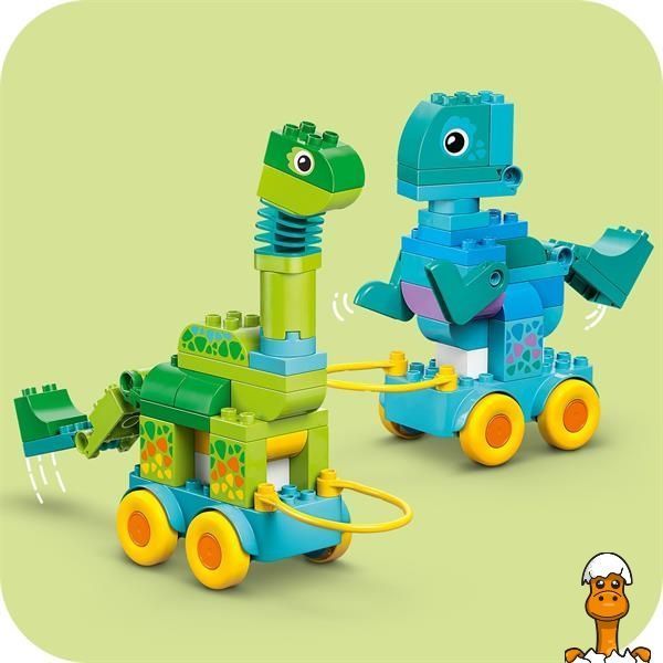 Мамалюк - Конструктор LEGO DUPLO Town Динозавры на колесах 3 в 1 108 деталей (10451) LEGO A4-10451