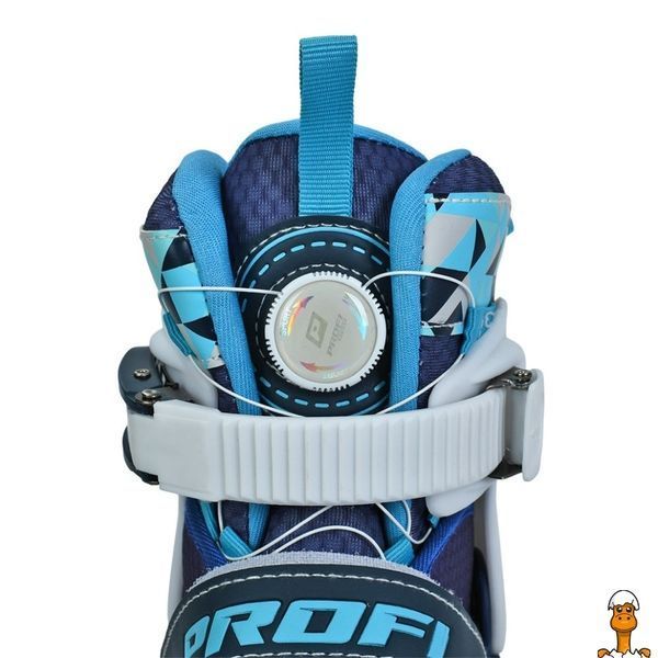 Мамалюк - Детские раздвижные ролики A4156-XS-BL размер 27-30 Profi Profi RT2-A4156-XS-BL