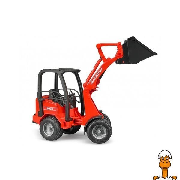 Мамалюк - Модель Bruder Мини-погрузчик Schaffer Compact 2034 (02190) Bruder A4-02190