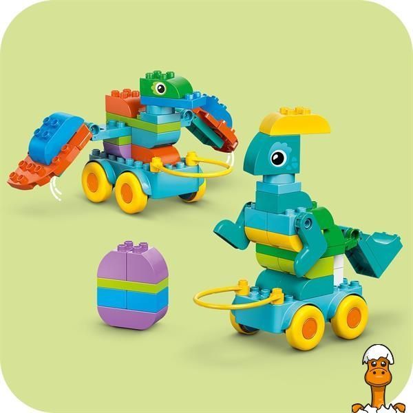 Мамалюк - Конструктор LEGO DUPLO Town Динозавры на колесах 3 в 1 108 деталей (10451) LEGO A4-10451