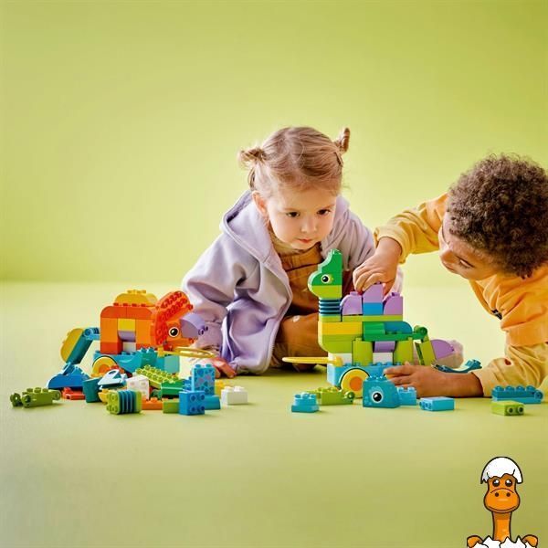 Мамалюк - Конструктор LEGO DUPLO Town Динозавры на колесах 3 в 1 108 деталей (10451) LEGO A4-10451
