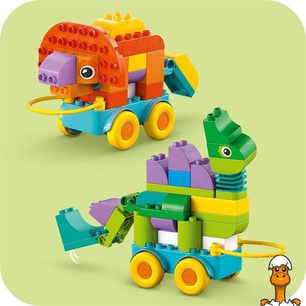 Мамалюк - Конструктор LEGO DUPLO Town Динозавры на колесах 3 в 1 108 деталей (10451) LEGO A4-10451