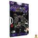 Набор для творчества алмазная мозаика Тигр с розой Danko Toys