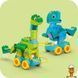 Мамалюк - Конструктор LEGO DUPLO Town Динозавры на колесах 3 в 1 108 деталей (10451) LEGO A4-10451 фото 8