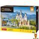 Мамалюк - 3D пазл CubicFun National Geographic Замок Нойшванштайн (DS0990h) Cubic Fun Cubic Fun A4-DS0990H фото 1