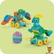 Мамалюк - Конструктор LEGO DUPLO Town Динозавры на колесах 3 в 1 108 деталей (10451) LEGO A4-10451 фото 10