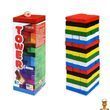 Настольная игра TOWER MINI 54 бруска с кубиком Strateg