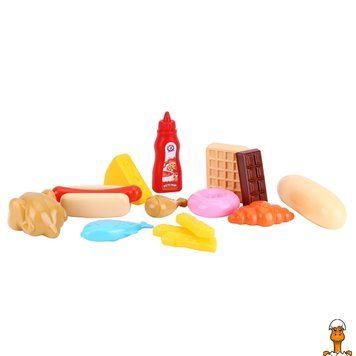 Мамалюк - Детский игровой набор продукты 15 предметов Технок Технок RT2-8706TXK