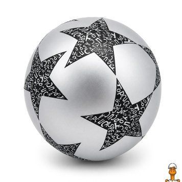 Мамалюк - Детский резиновый мяч Звезда RB20302(Silver) 60 грамм диаметр 18 см Bambi Bambi RT2-RB20302-SILVER