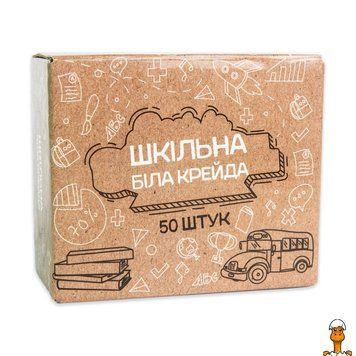 Мамалюк - Великий набір шкільної крейди 50 штук Strateg Strateg RT2-50133