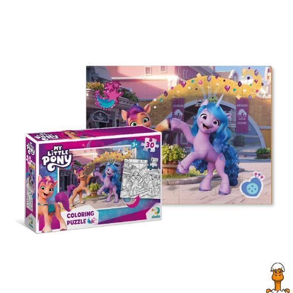 Мамалюк - Пазл дитячий 2в1 My Little Pony Подружки та веселка 30 елементів DoDo Toys DoDo Toys RT2-200134