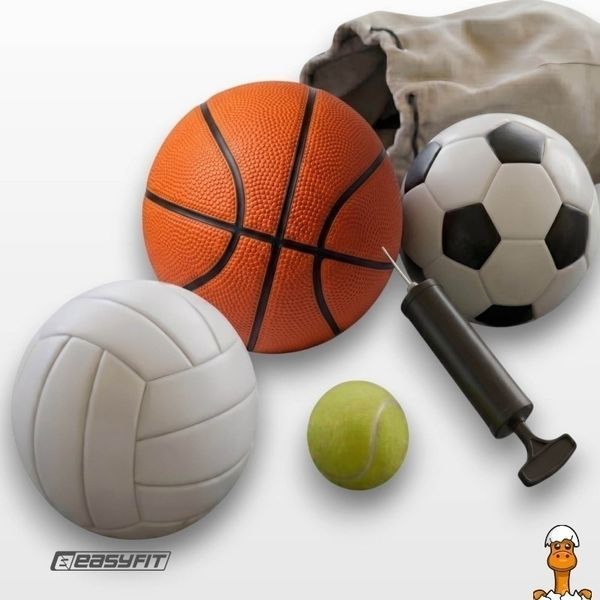 Мамалюк - Ручний насос з голкою пластик чорний EasyFit EasyFit RT2-EF-1841