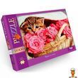 Пазл Котик в розах 2000 элементов Danko Toys