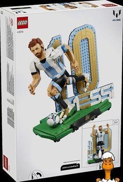 Мамалюк - Конструктор LEGO&reg; Editions Ліонель Мессі &mdash; легенда футболу 958 деталей (43015) LEGO A4-43015