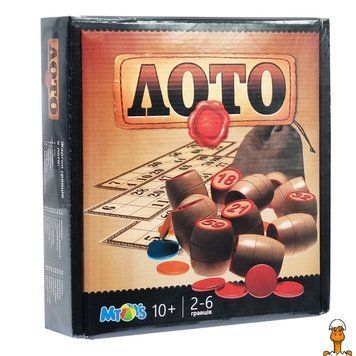Мамалюк - Настільна гра Лото для дітей від 10 років MToys MToys RT2-L0001