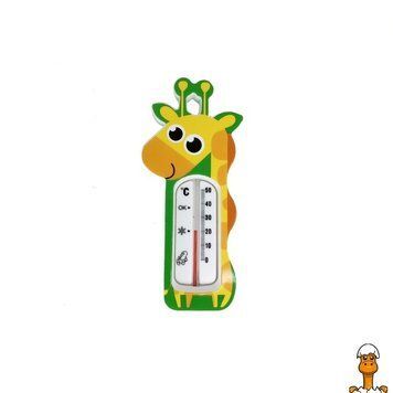 Мамалюк - Игрушка термометр для ванны Жираф зеленая Mega Zayka Mega Zayka RT2-MGZ-1102-GREEN