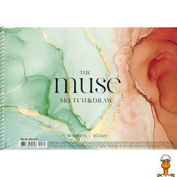 Мамалюк - Альбом для эскизов и рисования PB-SC-050-317-1 спираль 50 листов Школярик Школярик RT2-PB-SC-050-317-1