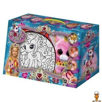 Мамалюк - Набір для творчості з фарбами Royal Pony Danko Toys Danko Toys RT2-RP-01-08U