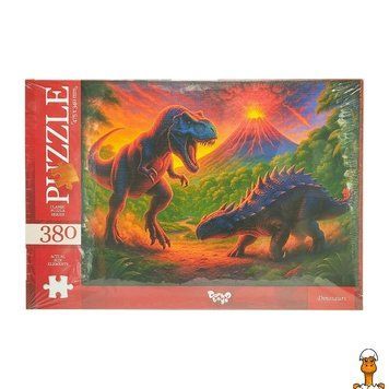 Мамалюк - Класичні пазли Dinosaurs C380-07-08 380 елементів Danko Toys Danko Toys RT2-C380-07-08