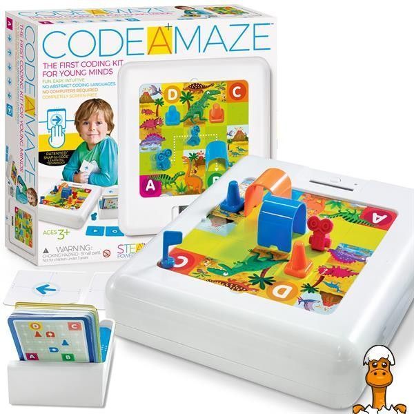 Мамалюк - Набор для обучения 4M Программирование для детей Code-A-Maze (00-06801) 4M A4-00-06801