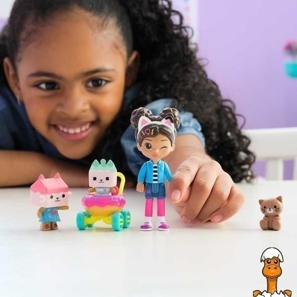 Мамалюк - Набір фігурок Gabby's Dollhouse Догляд за кошеням (SM36227/6069425) Gabby's Dollhouse A4-SM36227-6069425