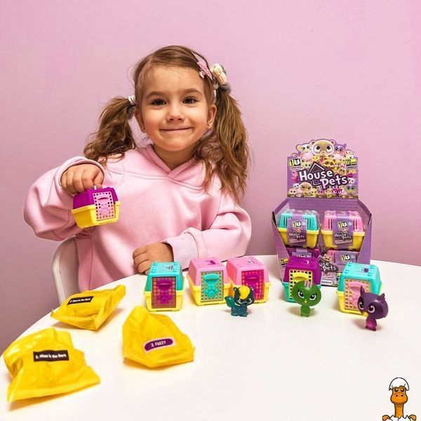 Мамалюк - Коллекционная фигурка-сюрприз с переноской Мой любимец House Pets House Pets RT2-1065