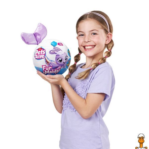Мамалюк - Интерактивный игровой набор Кролик Старлет Furmaids Pets & Robo Alive Pets & Robo Alive RT2-9555B