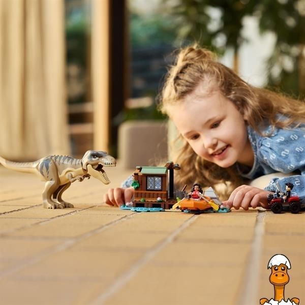Мамалюк - Конструктор LEGO&reg; Jurassic World Втеча річкою від тиранозавра 199 деталей (76975) LEGO A4-76975
